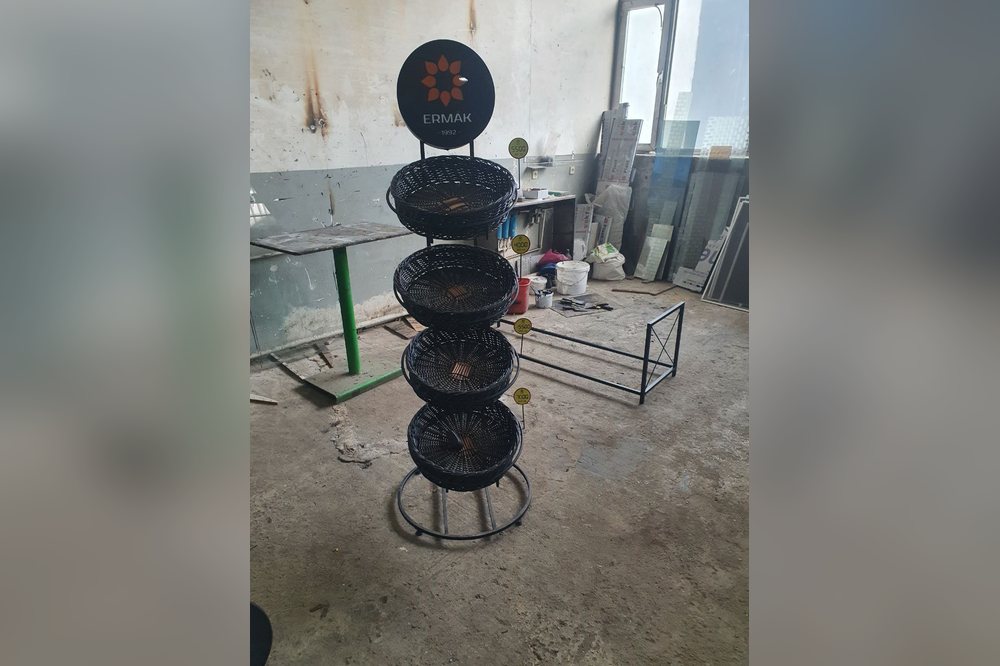 Рекламная конструкция производства STEEL BAUM