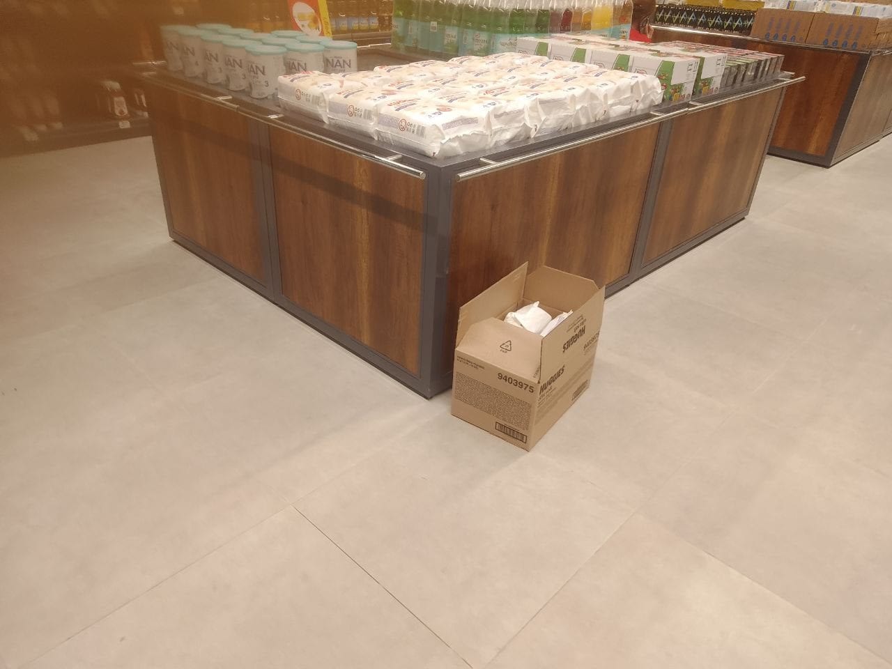 Оснащение продуктового маркета